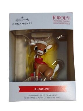 NEW Hallmark Rudolph The Red nose reindeer
